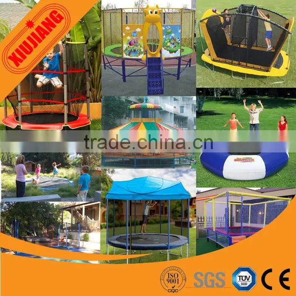 Kids Indoor Outdoor Theme Park Fitness Trampoline With Handle photo-2