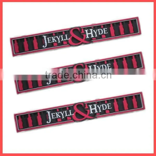 Supply Anti-slip Soft Silicone Pvc Rubber Custom Bar Mat photo-2