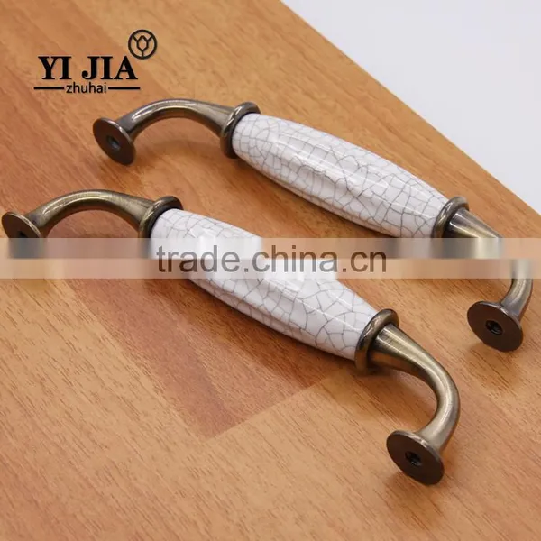Bronze Finish China Porcelain Antique Ceramic Cabinet Drawer Pulls and Handle photo-3