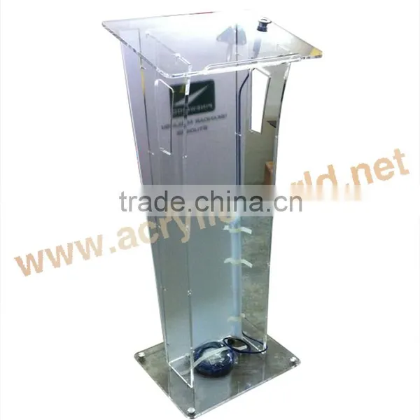 Square Clear Acrylic Lectern Stand/podium Stand/rostrum Stand photo-6