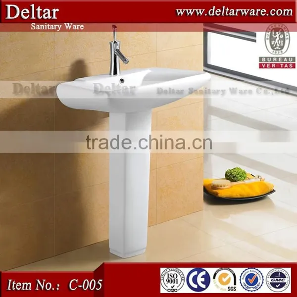 Nice Style Two Piece Wash Basin Hot Selling In Middle East Market_Chaozhou Good Quality Cheap Pedestal Basin With Toilet photo-6
