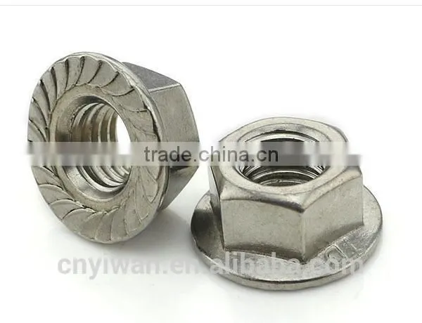 Hexagon Nuts With Flange photo-3
