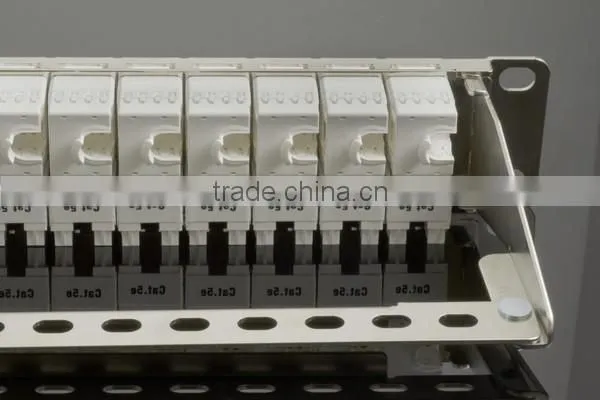 Network Solution 1U 48 Port Unshielded Snap-In Type Patch Panel photo-6
