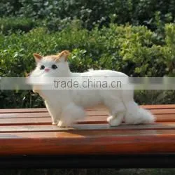 Handmade Voice Fabric Cute Cat Plush Pussy Toy photo-2