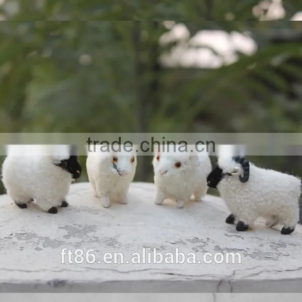 Chinese Zodiac Fake for Sale Artificial Fake Fat Tail Sheep photo-3