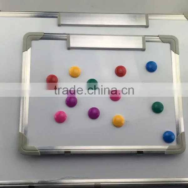 Whiteboard, Magnetic Dry Erase Board With Silver Aluminium Frame. and 8 Magnets With Board. Trade Assurance. photo-3