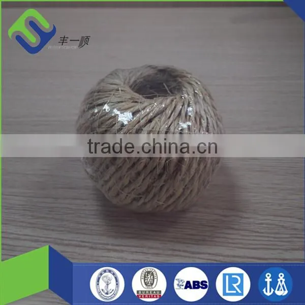 Hot Sale Sisal Twine 2 Ply 155g/50m Packed in Ball Shape photo-3