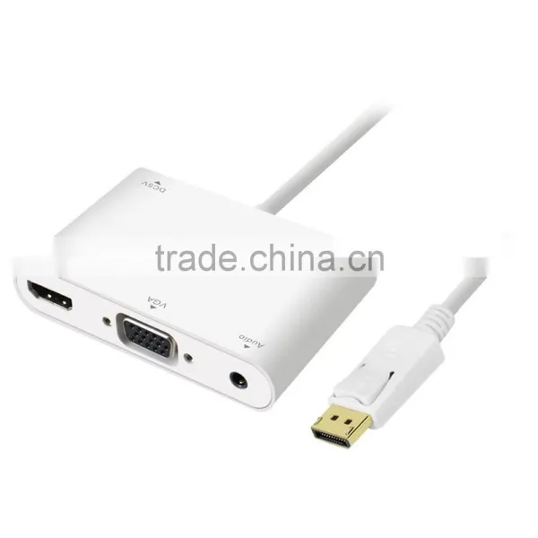 High Speed Hot - Selling Voxlink Turn DP Into HDMI(4K*2K)/VGA+Aduio Adapter Cable photo-6