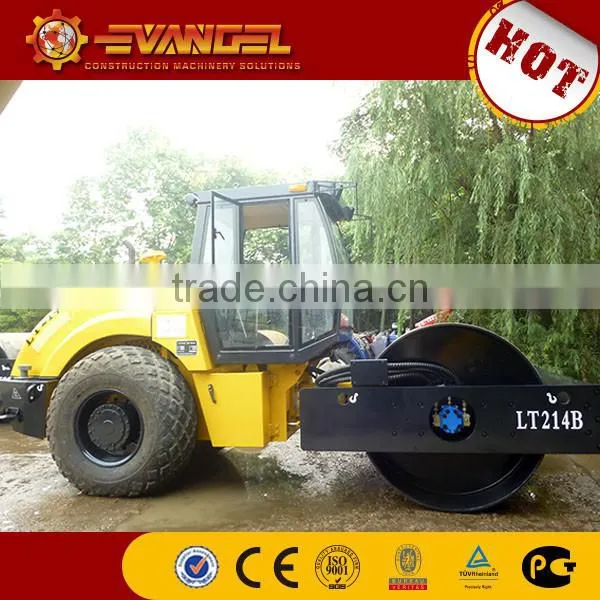 Compactor Roller,LT214B Single Drum Dual Amplitude Vibratory Roller for Sale,second Hand Road Roller photo-4