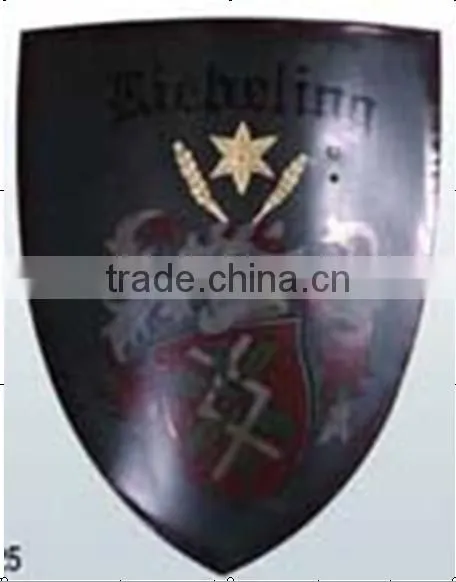 Bronze Warrior Sculpture With Shield photo-6