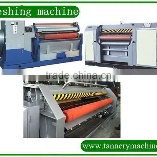 Sheep Goat Leather Hydraulic Fleshing Machine With Wool photo-2