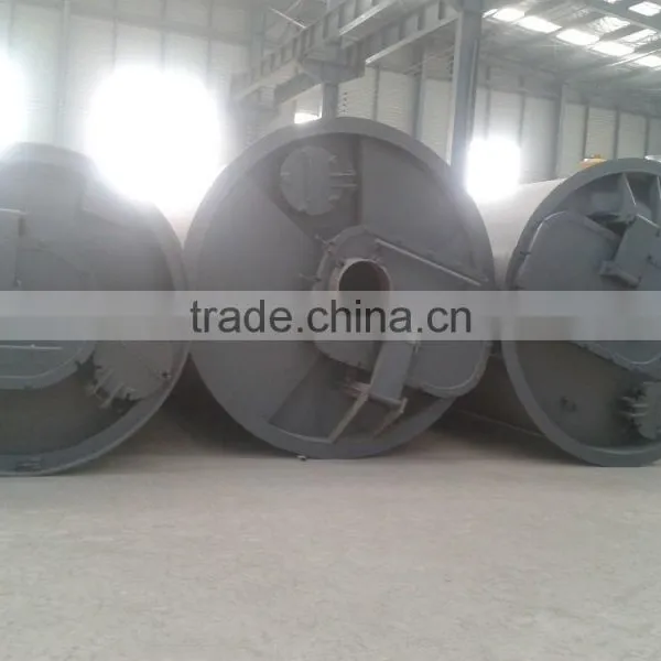 Rubber to Oil Recycling Small Pyrolysis Plant 4-6 Ton photo-3