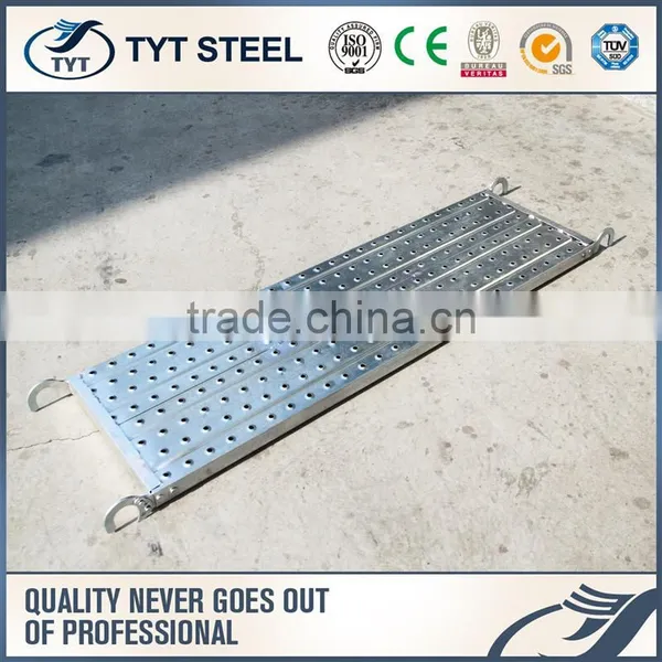 Scaffolding Boards With Sky Hooks Steel Scaffolding Plank/walk Board Scaffolding Boards With Sky Hooks photo-2
