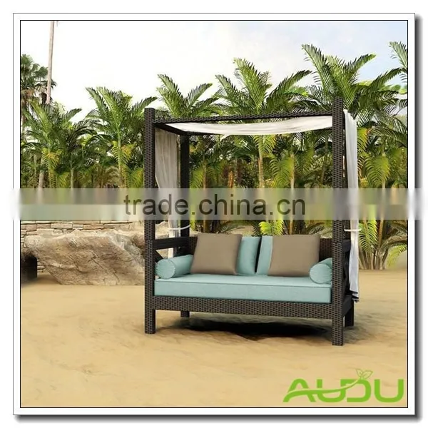 Audu Rattan Wicker Aluminium Outdoor Furniture Bed photo-2