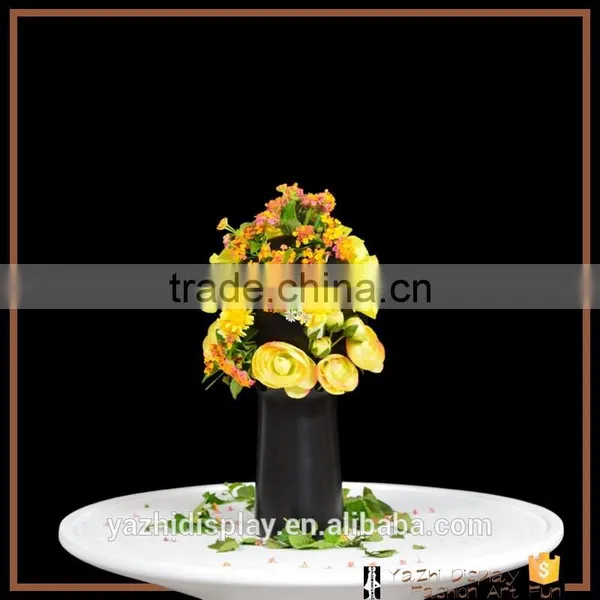 Wholesale Fiberglass Head Shape Flower Vase for Home Decoration photo-3