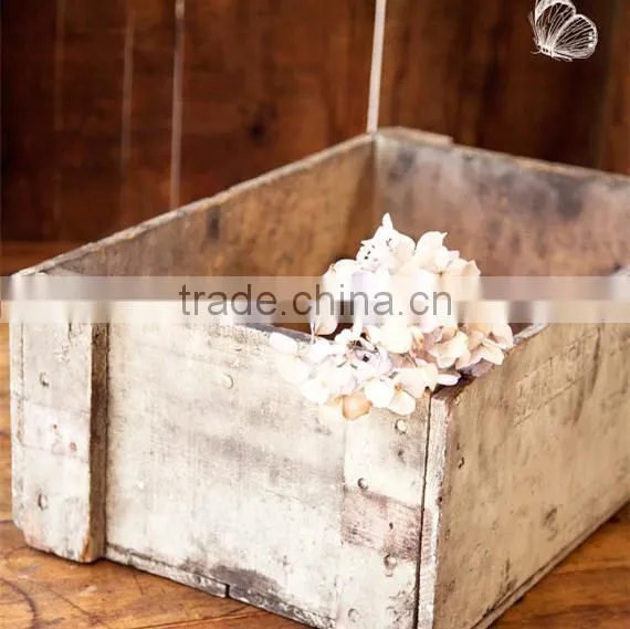 Vintage Primitive Wooden Crate photo-2