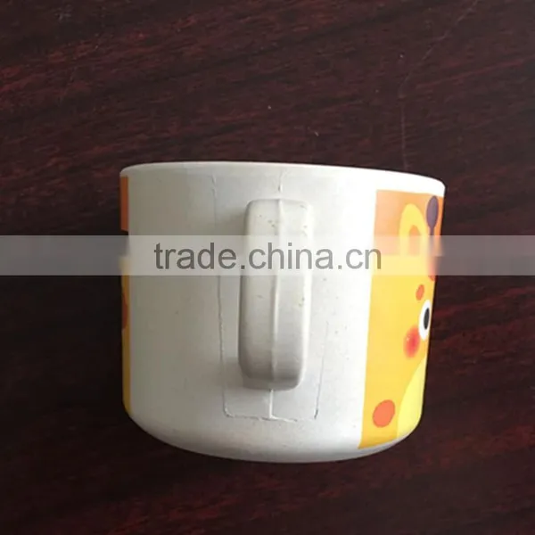 2016 New Cute Bamboo Fiber Baby Cup With Handle photo-2