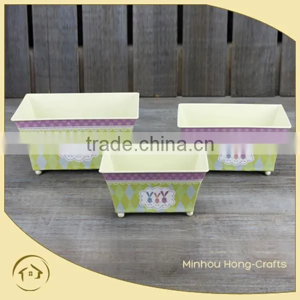 Garden & Home Decor Wholesale! Metal Flower Pot, Planter, Plant Pot photo-4
