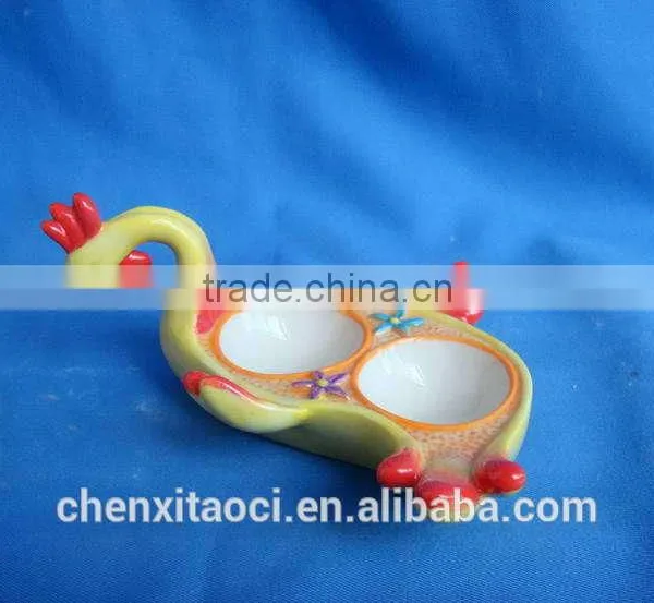 Ceramic Easter Bowl,chicken Shape Bowl photo-2