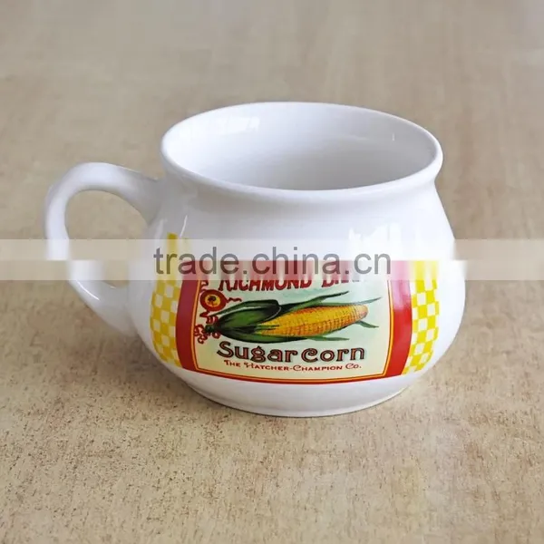 Farm Fresh Soup Mug, Ceramic With Decal photo-4