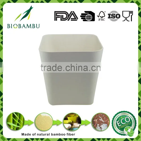 Good Capacity Cheap Environmental Bamboo Fiber Food Bucket photo-2