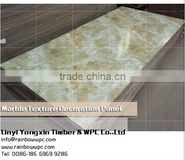 Marble Texture UV Board , Calcium Silicate Board , Fireproof Wall Marble Texture Board photo-6