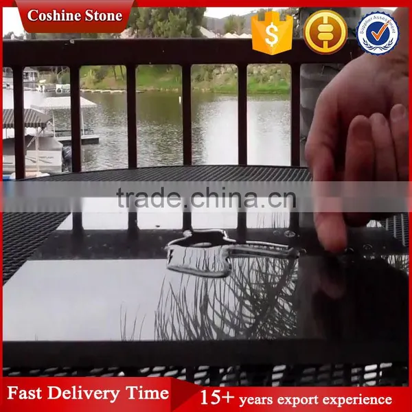 Polished Dyed Black Granite Supplier Fashionable Dyed Black Granite photo-2