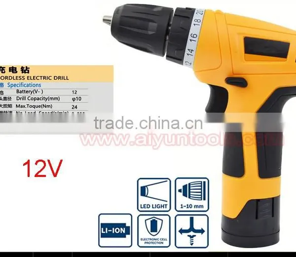 12v 16v 18v 20v 21v Battery Cordless Drill Hammer Impact Wrench Power photo-3