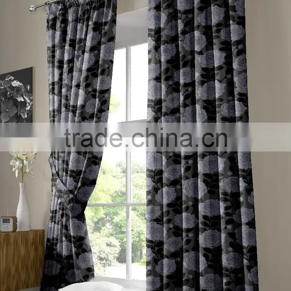 Hot Sell 100% Polyester Printed Curtain photo-2