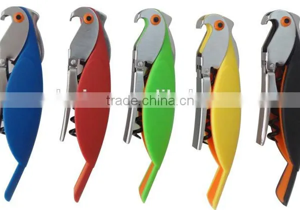 Promotional Gift Cute Parrot Shape Wine Opener , Bottle Opener photo-2