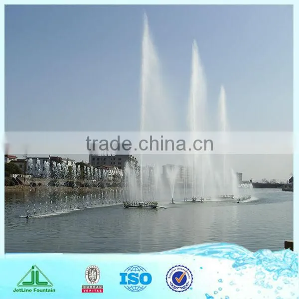 Music Water Fountain Built on River of Tongcheng, Anhui, East China, Phase II photo-2
