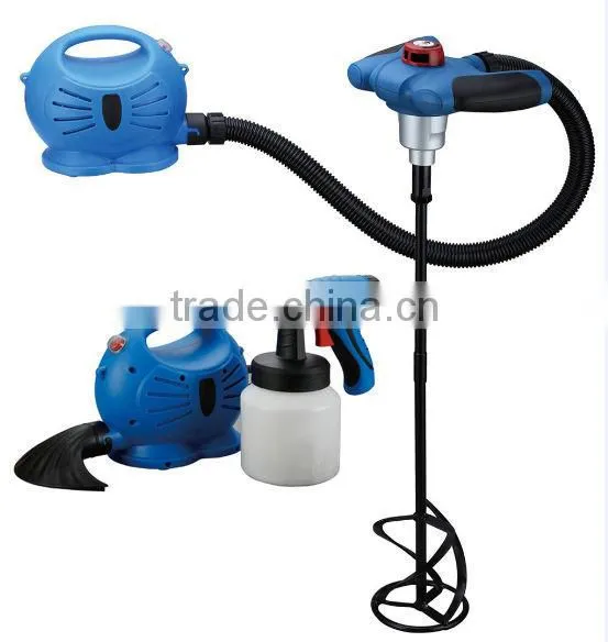 2015 NEW 650W Electric Spray Gun / Electric Paint Spray Gun / Hvlp Spray Gun & Mixer Set CX03A photo-4