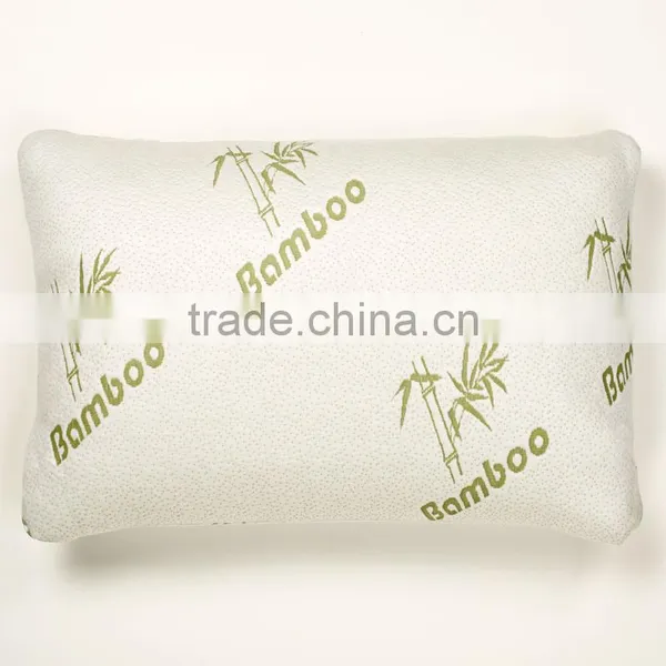 Bamboo Covered Memory Foam Pillow, Queen photo-4