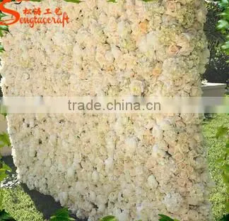 Many Kind of Color Wedding Decoration for Artificial Flower Wall Mat for Wedding photo-3