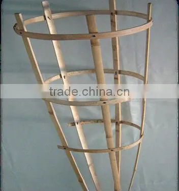 Mini Black Bamboo Trellis/bamboo Garden Trellis Suport Plants photo-2