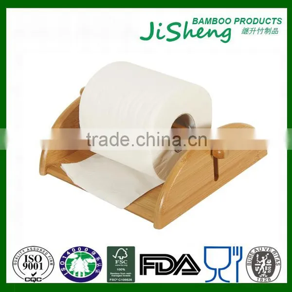 High Quality Modern Style Bamboo Paper Towel Holder/kitchen Paper Towel Holder photo-4