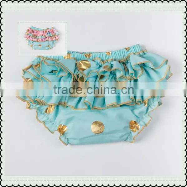 Hot Selling Baby Ruffle Cotton Diaper Cover Toddler Infants Bloomers Baby Solid Panties Bloomer Kids Bloomers photo-3