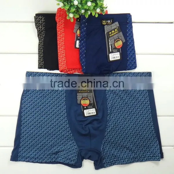 Everyday Printed Grid Men Boyshort Men Underwear Wholesale Men Boxer Briefs Underwear photo-2