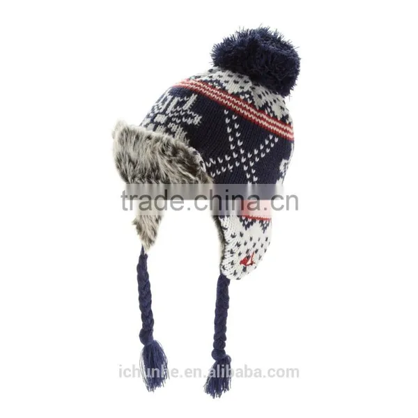 Fashion Windproof Soft & Warm Cute Girls Winter Hats in Differ Colors photo-6