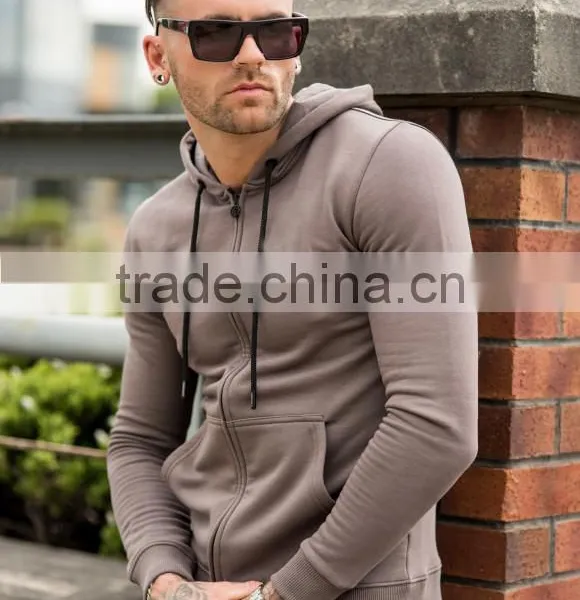 Men's Hooded Tracksuit Top Slim Fit Tracksuit photo-3