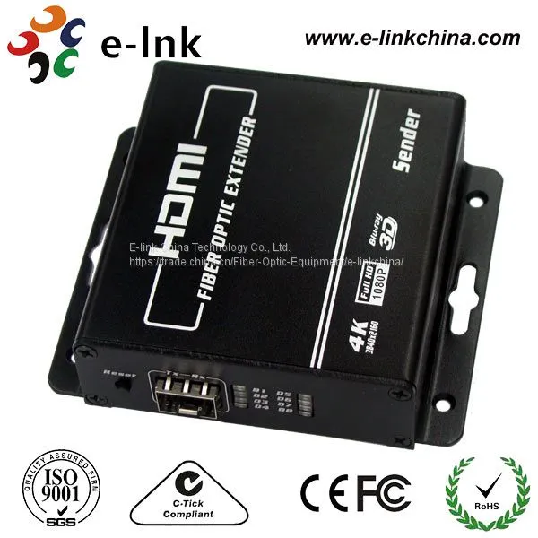 4K HDMI KVM оптоволоконный удлинитель