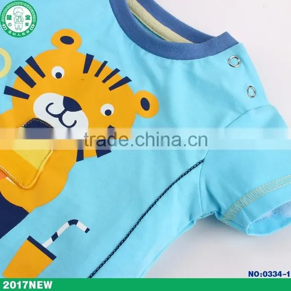 Factory Sales Directly Baby Boy Clothing Soft Short Sleeve Baby Boys' O Neck t Shirts photo-6