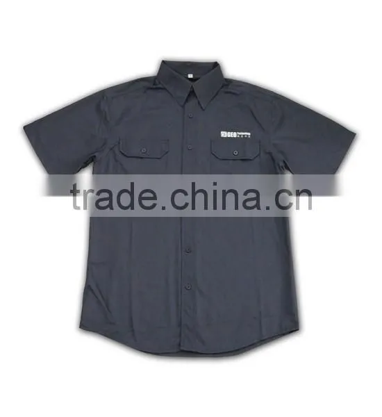 100% Cotton Design China Made Soft Comfortable Cotton Workwear Dress Shirt photo-4