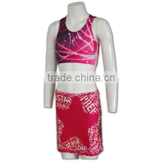 Nylon Spandex Custom Sports Clothings Athletic Women Import Sportswear photo-2
