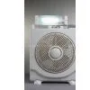 DC Fan With Emergency Lamp and Solar Panel