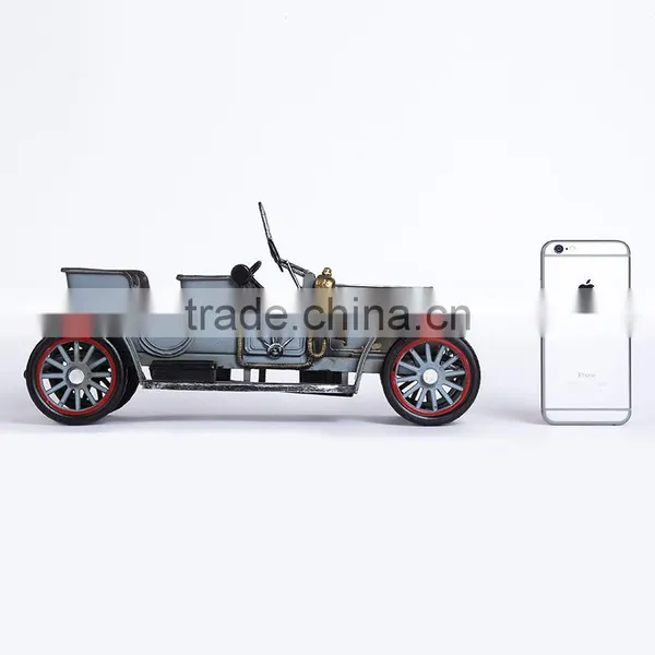 Handmade Iron Cool Great Gift Model 1909 Rolls-Royce Old Retro Car Tin photo-5