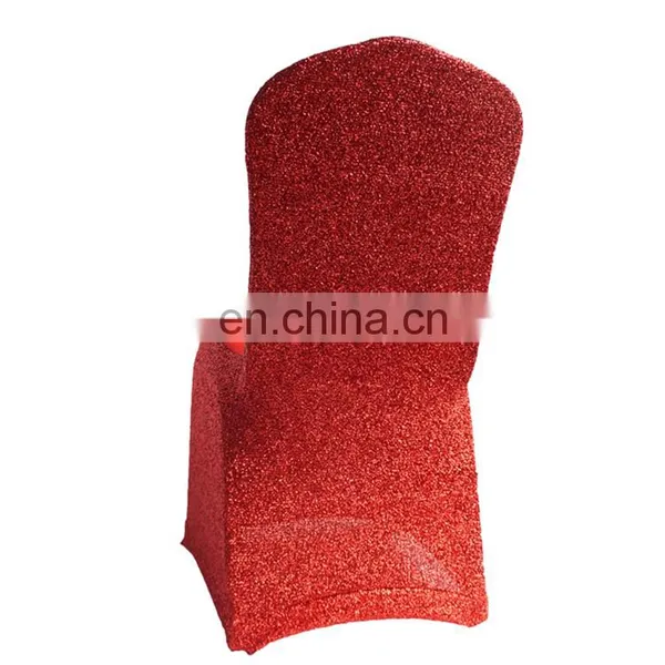 Wholesale Wedding Party Polyester Universal Chair Cover White photo-5