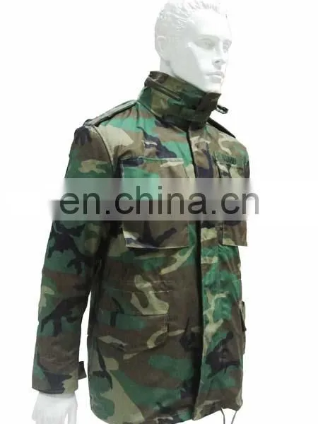 2017 Hot Selling Men American Camouflage Woodland Winter Men Jacket for Winter for Army photo-3