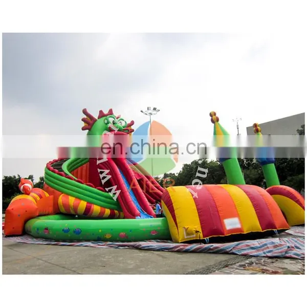 Funny Dragon Inflatable Sport Water Park For Sale photo-2