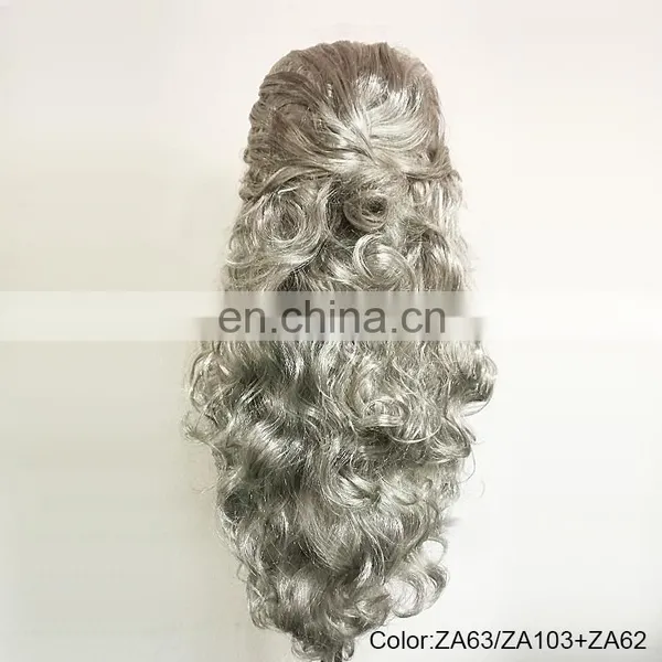 Carnival Barock Grey Party Wigs P-W236 photo-3